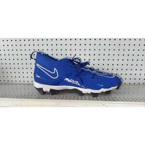 Nike Alpha Menace 3 Shark Mens Football Cleats Size 14 Royal Blue White